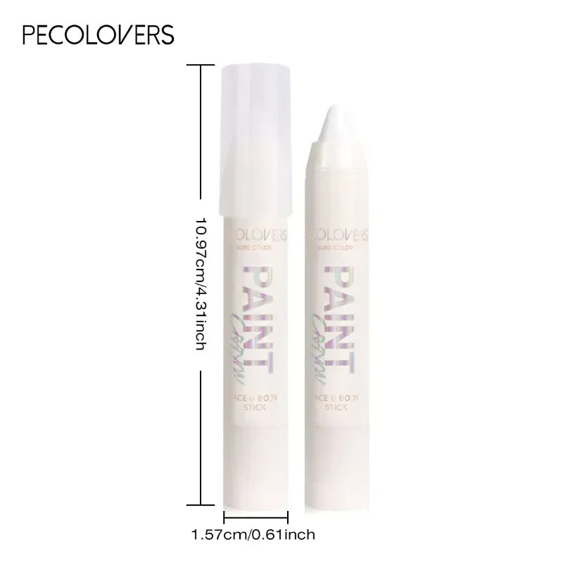 1PC Colorful Facial and Body Paint Sticks - Waterproof, Gentle Texture, Long-lasting, Suitable for Party, Ideal for Women's Gift