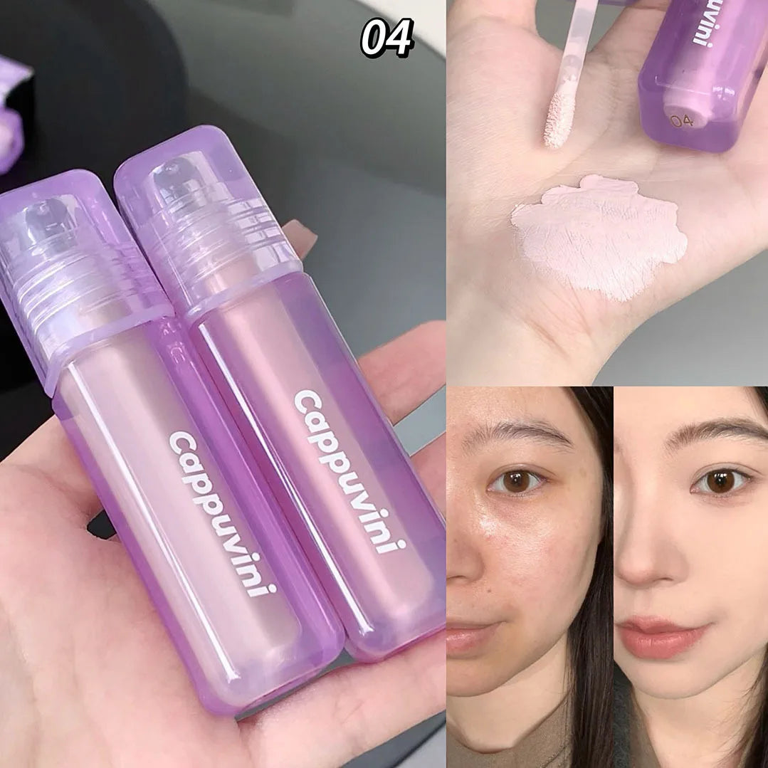 Face Concealer Waterproof Covers Acne Marks Dark Circles Long-lasting Liquid Foundation BB Cream Brighten Face Cosmetics Makeup