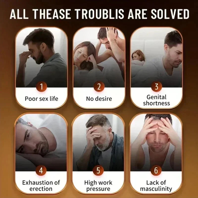 Original Ashwagandha Tablet Pen-is Enlargement Energy Supplement Anti-oxidation,Enhance Immunity,E-rection Capsules for Men