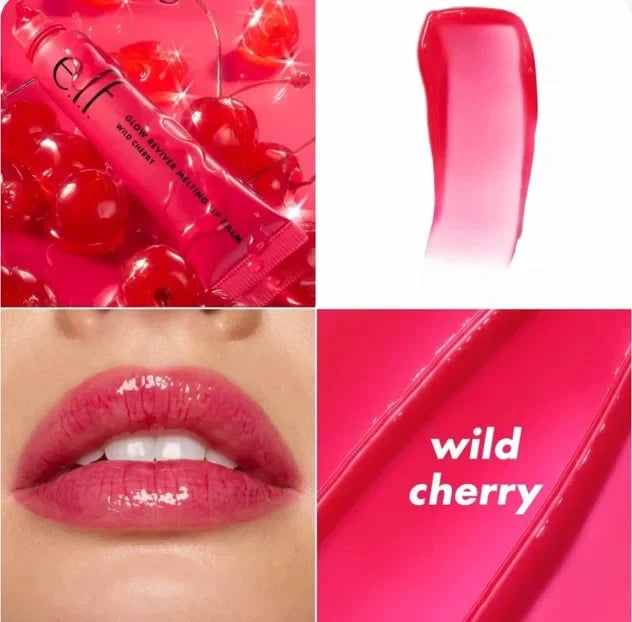 Elf 2-Models Lip Gloss Optional Lightweight Hydrating Nourishing Lip Balm Repairing Create Naturally Plump Lips Improve Dryness