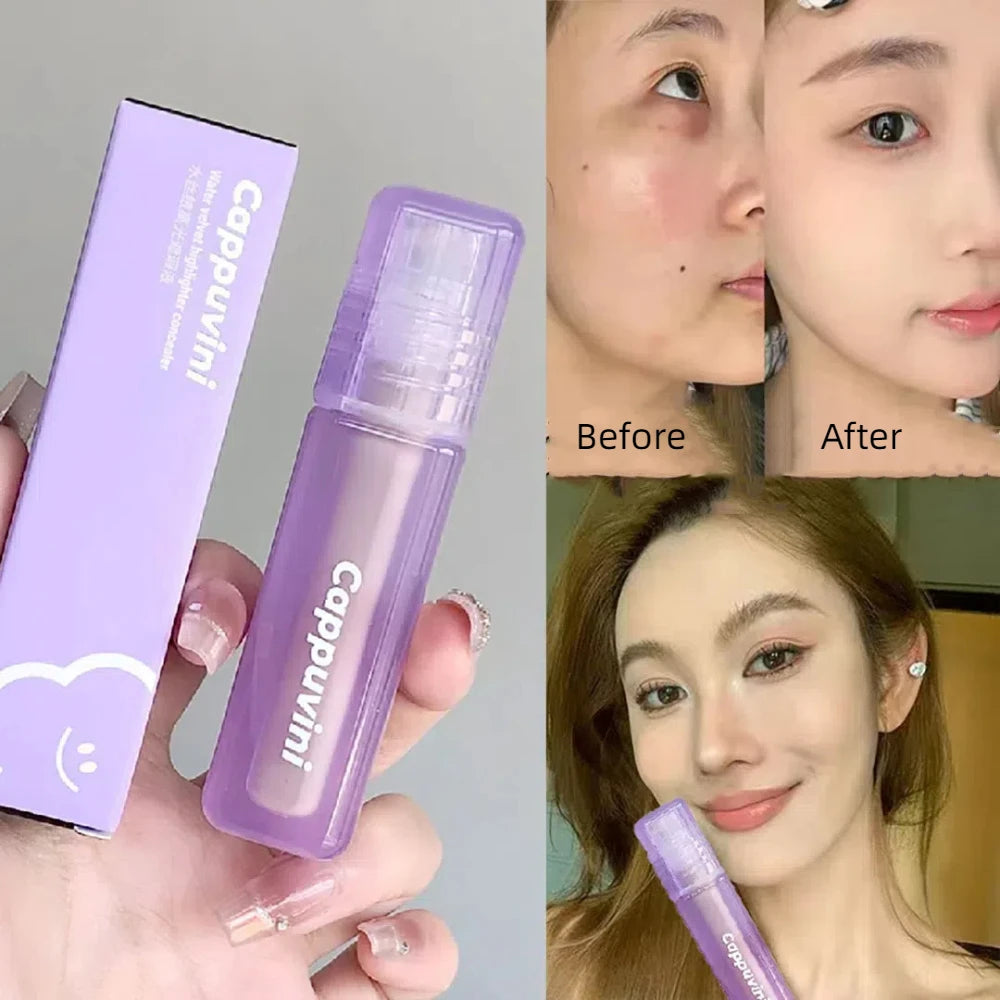 Face Concealer Waterproof Covers Acne Marks Dark Circles Long-lasting Liquid Foundation BB Cream Brighten Face Cosmetics Makeup