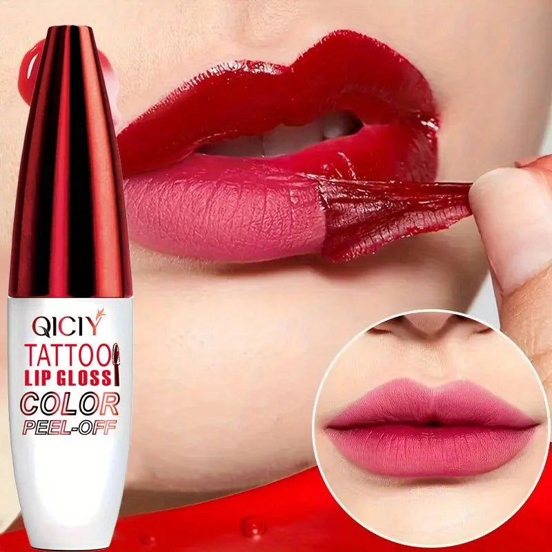 Peel-off Lipgloss Matte Natural Mist Lip Tinted Waterproof Long Lasting Lipstick Makeup Tear Contour Stain Cosmetic