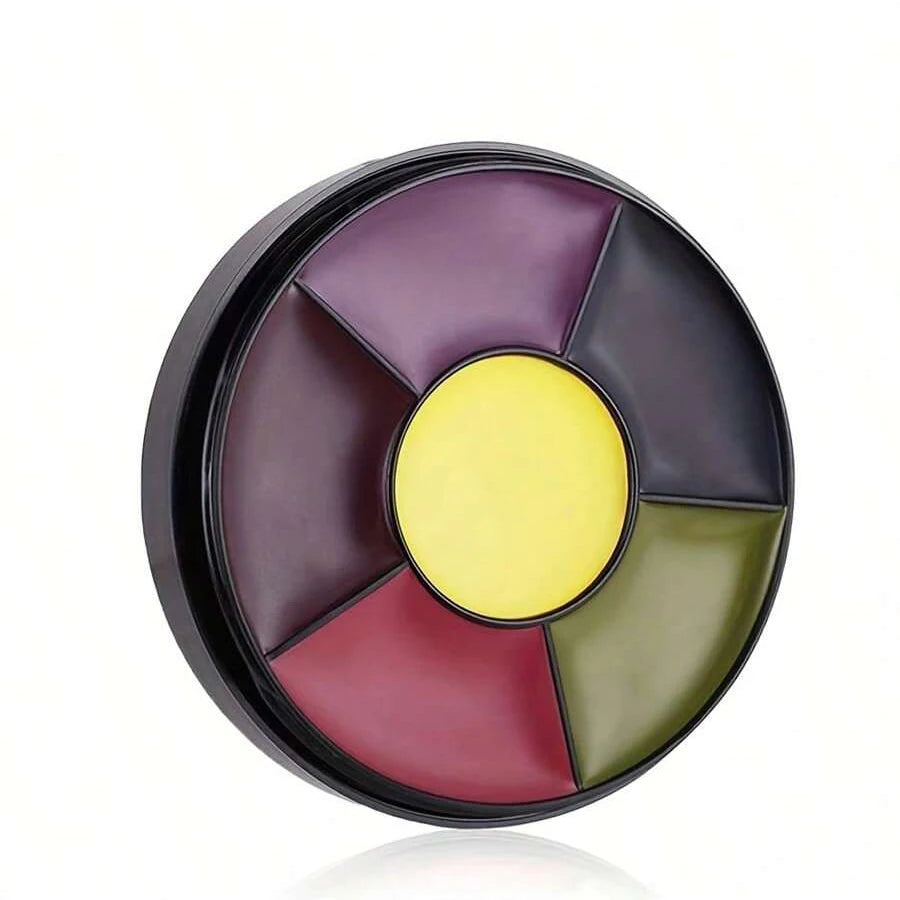 6-Color Blood Stasis Palette, Halloween Face Painting, Body Painting, Zombie, Vampire, Monster Dressing, Professional Special Effects Oil Paint, Not Easy to Dry