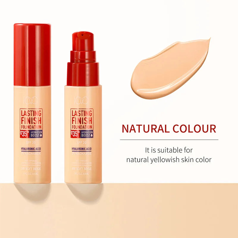 Liquid Foundation Effective Concealer Waterproof Sweat-resistant Delicate Makeup Cover Dark Circles Professional Cosmetics