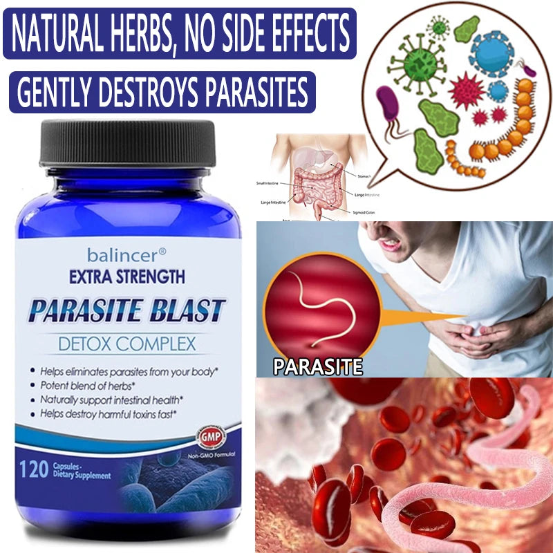 Balincer -Detoxify and Support Intestinal Health with Compound Vitamin - Eliminate Internal Parasites and Protect Immune Health