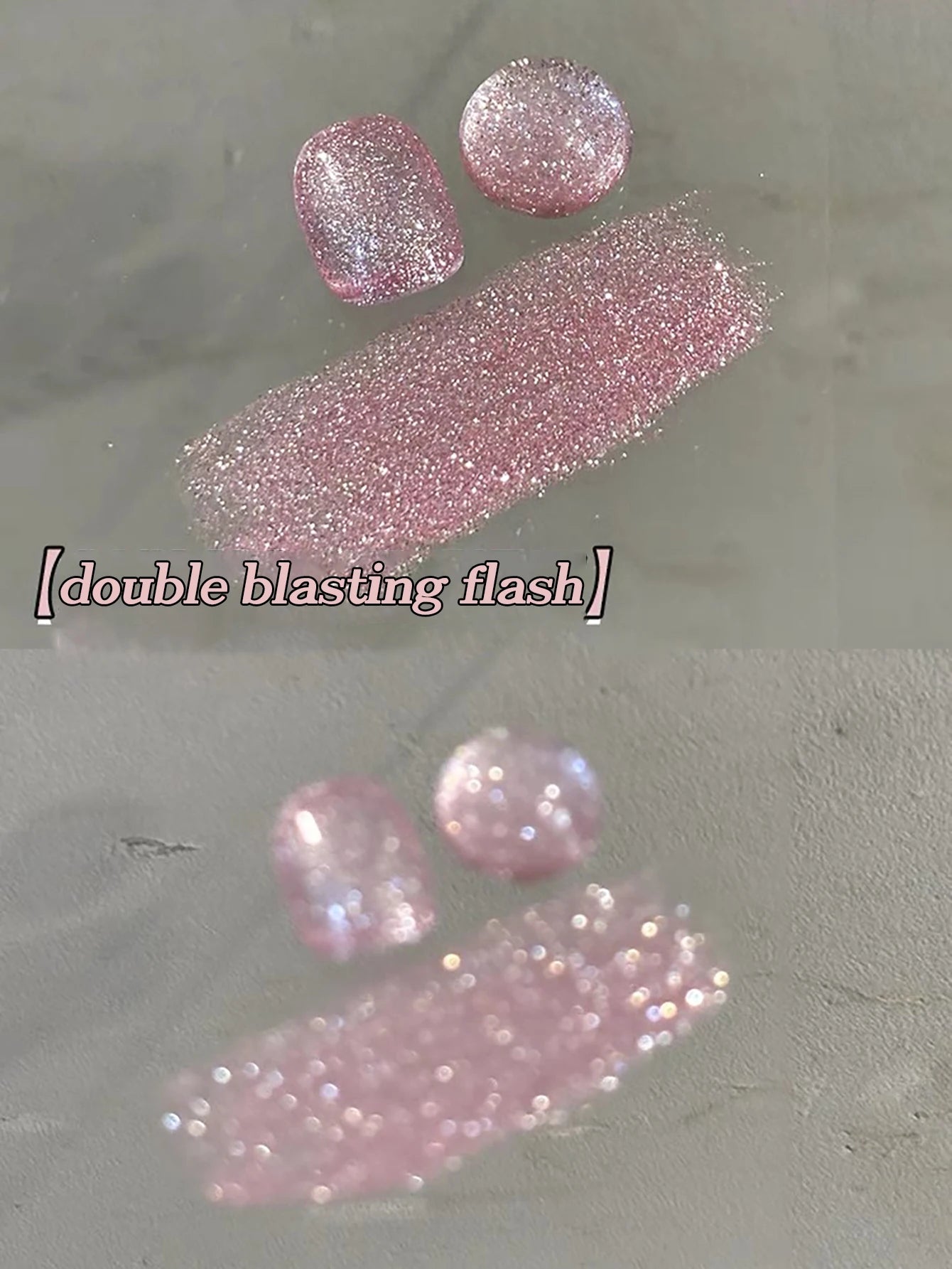 MIANEL1-12pcs 12ML Pink Blue White Green Series With Explosive Glitter Gel Nail Polish, Popular Yun Brocade Diamond Gel Polish