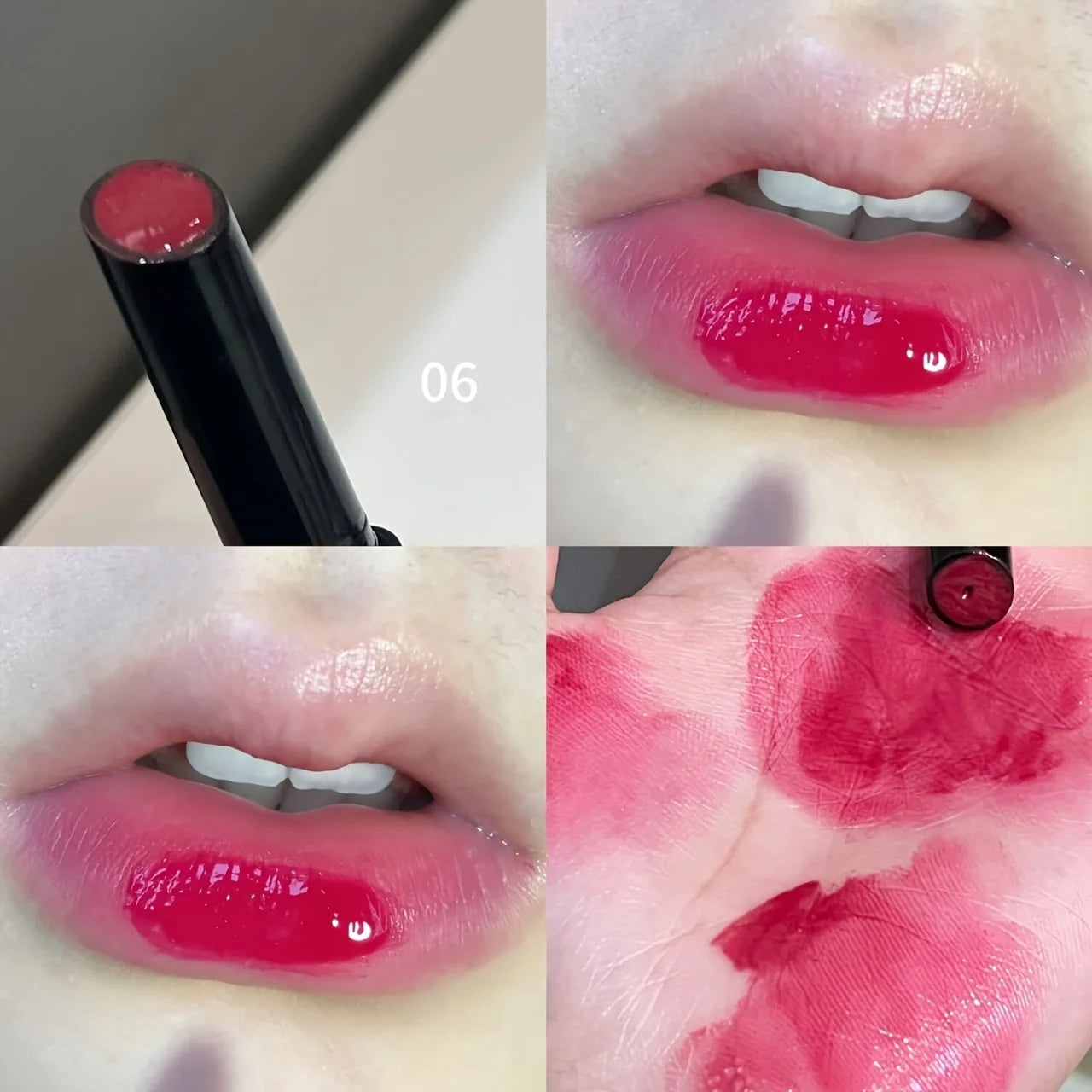 Herorange Mirror Lipstick, Super Pigmented, Non-Sticky, Non-Smudging, Easy to Apply, Long-Lasting, Not Easy to Fade, Moisturizing and Hydrating, Glossy Lipstick, Christmas Gift