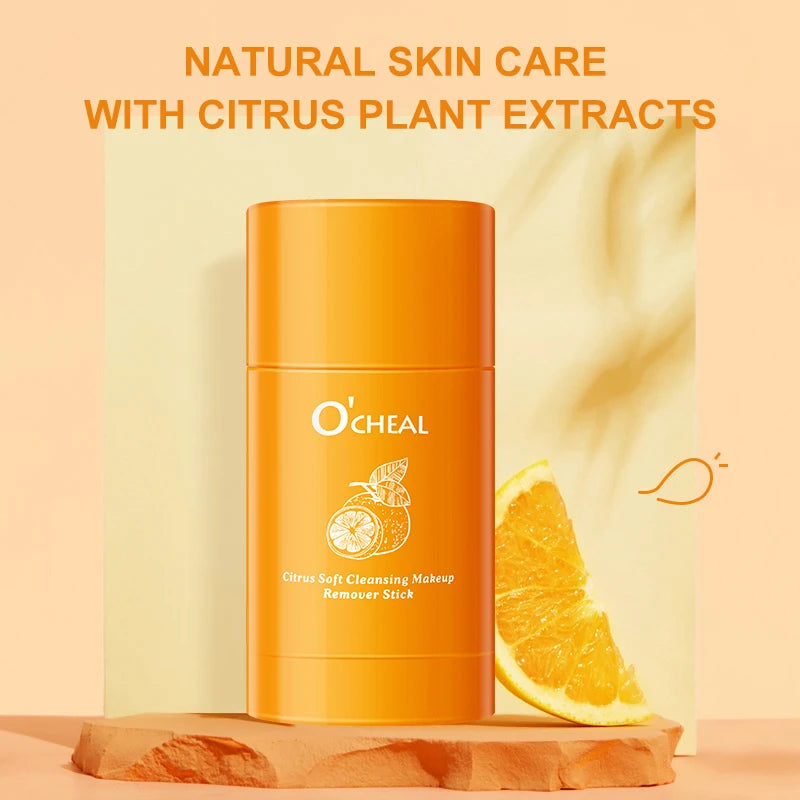 Ocheal Portable Avocado Makeup Remover Deep Cleaning Balm Gel Cream Stick Moisturizing Skin Care