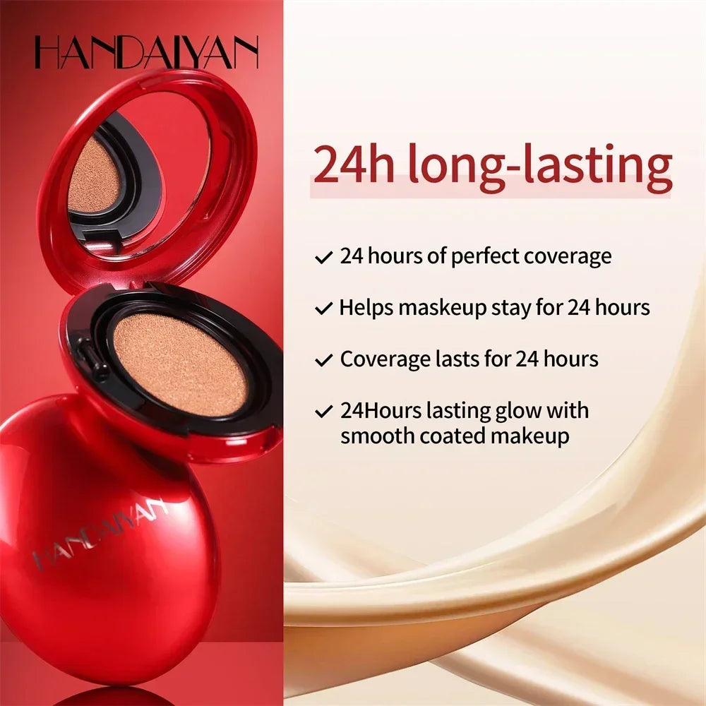 Air Cushion Foundation Light Cream Natural Moisturizing Whitening Oil-control Women Base Long-lasting Makeup Korean Cosmetic