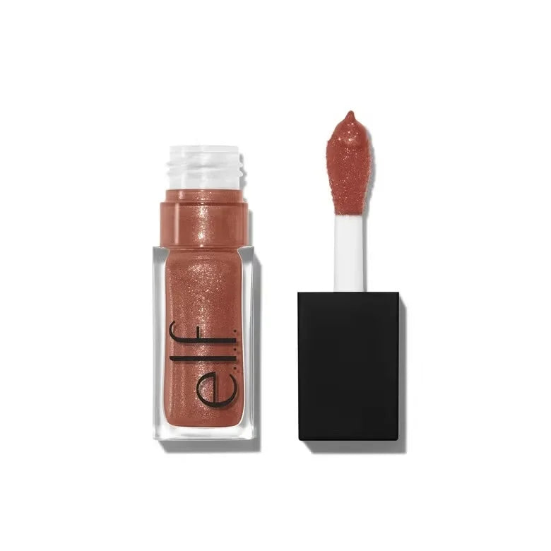 Elf Cosmetics Makeup Set Setting Spray New Shade Foundation Lip Glaze Fine Glitter Lip Oil Enlarged Version of Pre-makeup Gel