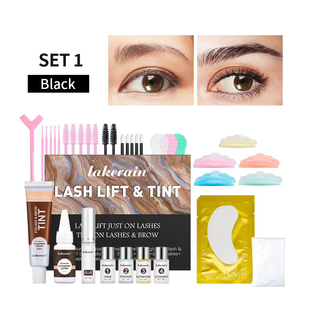 Lash Lift and Tint Kit Professional Eyelash Lifting Calia Perming Lashes Tint Brow Dye Eyes Makeup Tools