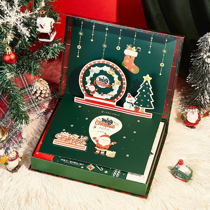 Christmas Makeup Gift Set for Women Full Kit Eyebrow Pencil Powder Lipstick Lip Gloss BB Cream Mascara Concealer Cosmetics Box