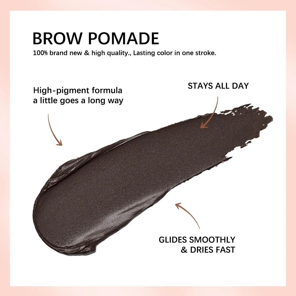 Eyebrow Pomade Enhancers Long-lasting Waterproof Eye Brows Pomade Texture Eye Brow Tint Enhancers For Women Eyebrow Cosmetics