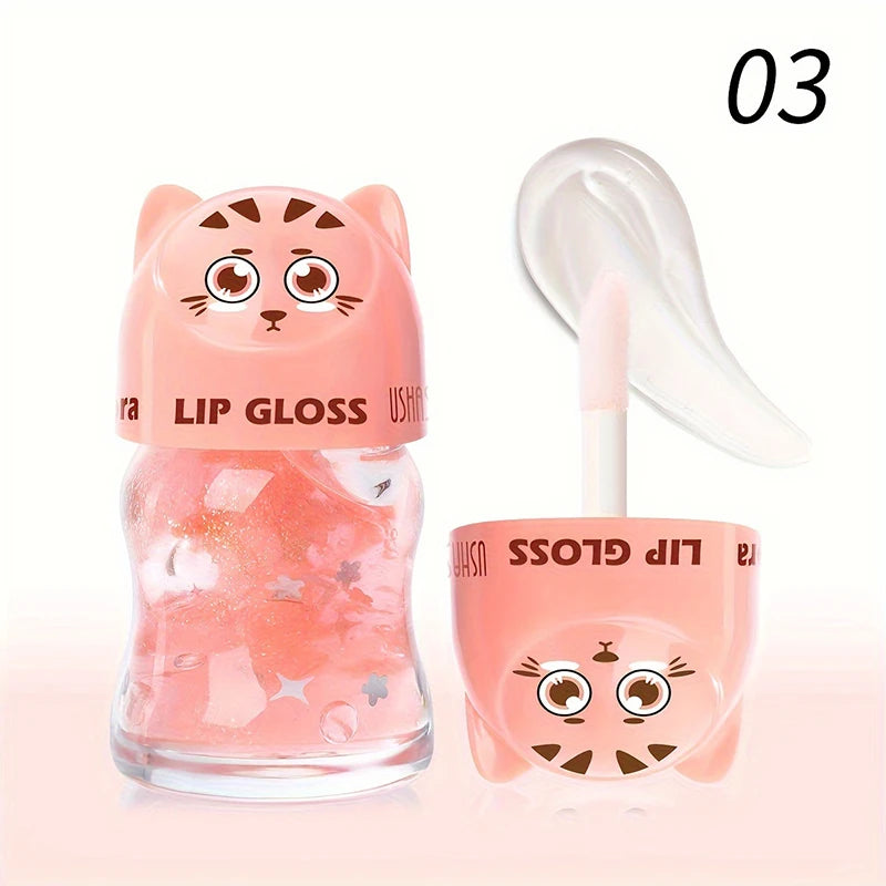 Hydrating Lip Gloss Plumper With Long Lasting Moisturize Effect High Shine Clear Lip Oil Liquid Balm Plumping