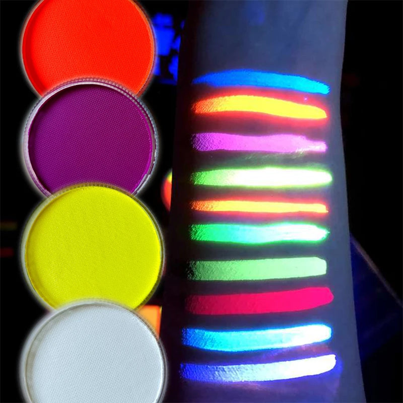 30G Face Paint Children's Face Body Paint Water-Soluble Makeup Halloween Stage Makeup Body Paint Pigments Face Makeup