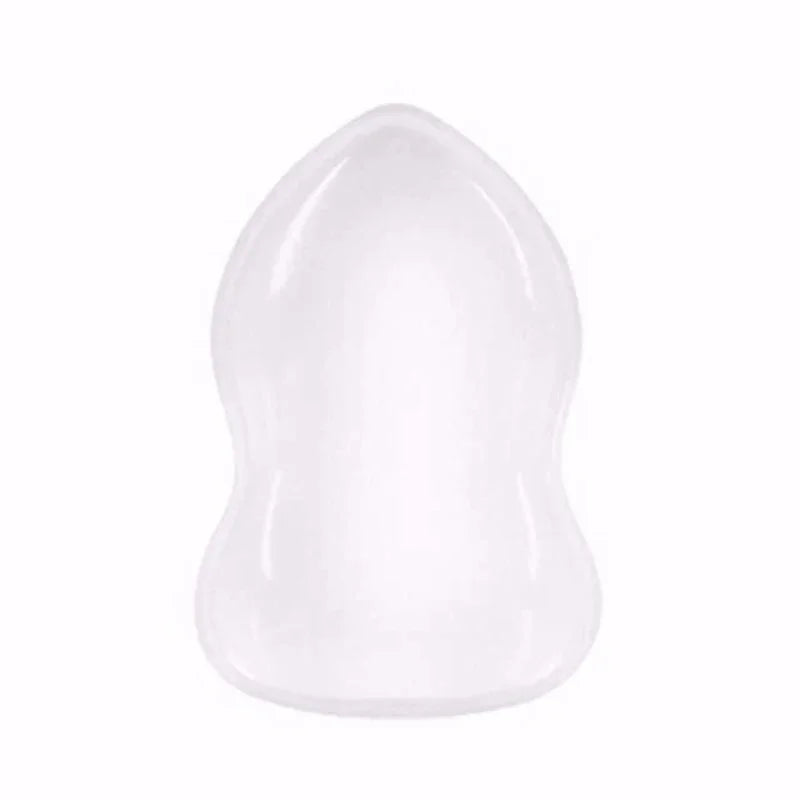 Silicone Makeup Sponge, Clear Applicator & Blender Cosmetic Puff BB Pad for all Liquid Foundation Cream Cosmetic Beauty Tools