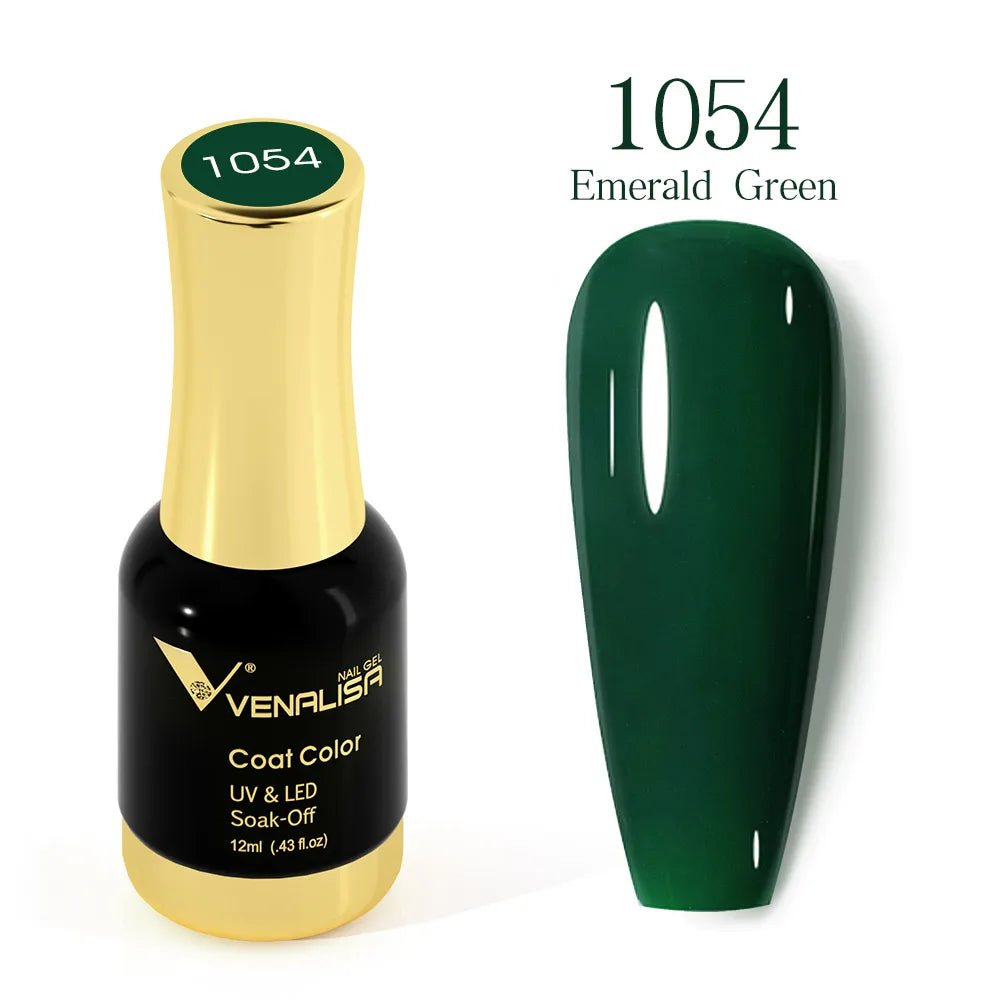 #1004 VENALISA Nail Gel Polish Hema TPO Free Semi Permanent Jelly Nude Pink Color Soak Off UV LED Ultra Diamond Varnish 12ml