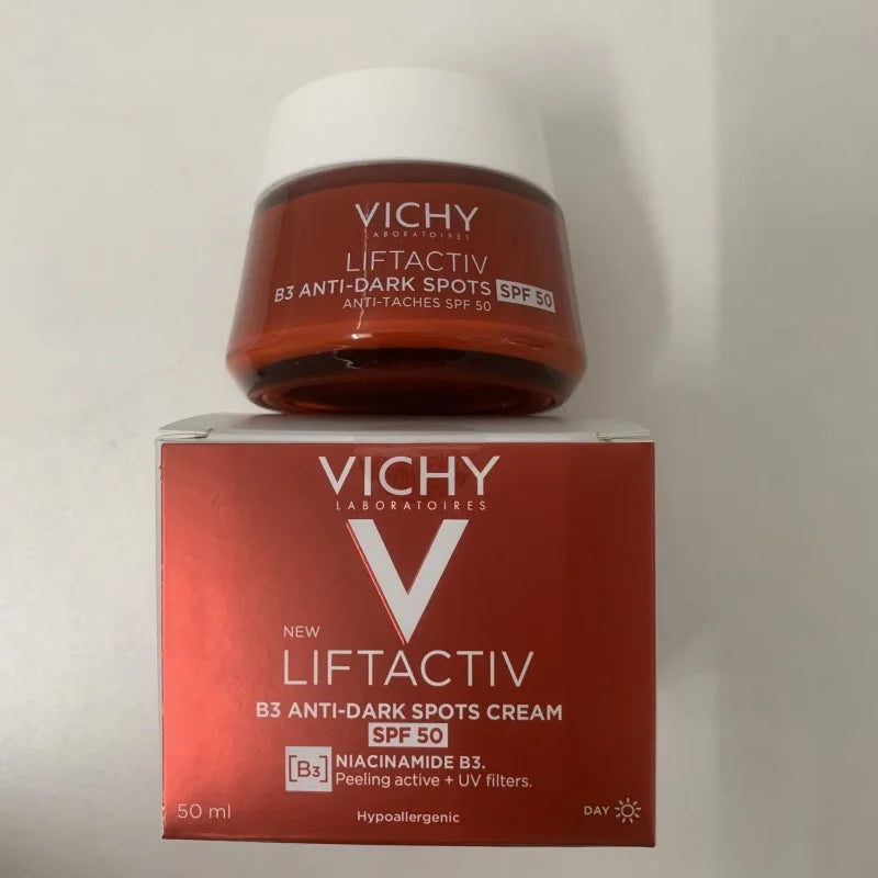Vichy Various Essence & Cream - Collagen Night Cream, Nutritional Cream, Retinol Serum,VC Rejuvenating/HA Moisturizing Skin Care