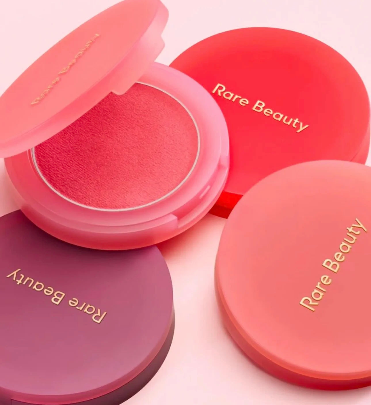 Original Rare Beauty Soft Pinch Matte Bouncy Blush Moisturizing Lasting HOPE HAPPY ALIVE GRATEFUL Monochrome Rouge Blush Plate