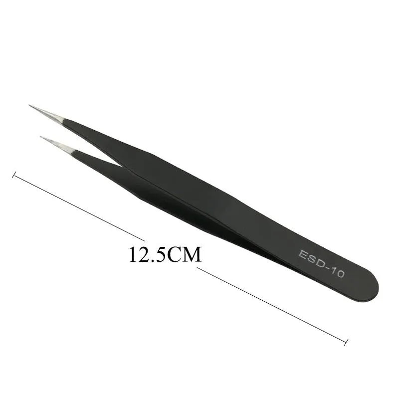 New Tweezers for False Eyelashes Fiber Tip Lash Tweezers Eyelash Extension Fiber Tip Lash Tweezers for Eyelashes JMNZ01