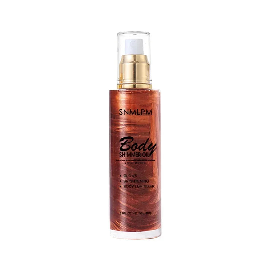 Glitter Spray Body Highlight Clavicle Glitter Spray Grooming Brightening Spray Face and Body Makeup
