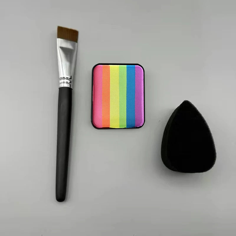 Vegan Face Paint Professional Split Cake Pastel Eyeliner Water Activated Face And Body Paint