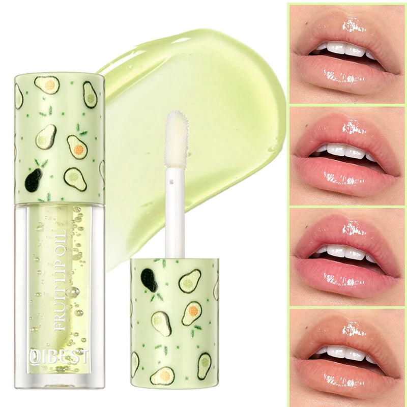 Deep Moisturizer Hydrating Lip Gloss Fruit Tasty Transparent Shiny Mirror Light and Not Greasy Lip Oil Lips Care Makeup Cosmetic