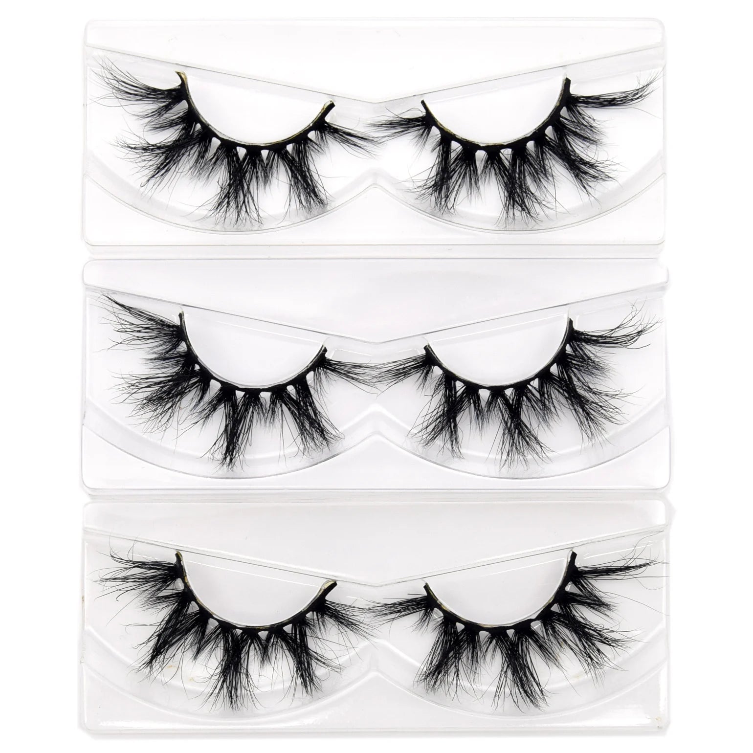 Visofree Eyelashes 3D Mink Lashes Soft Natural Handmade Cruelty Free Mink Eyelashes Lightweight Full Strip Cilios Posticos D23