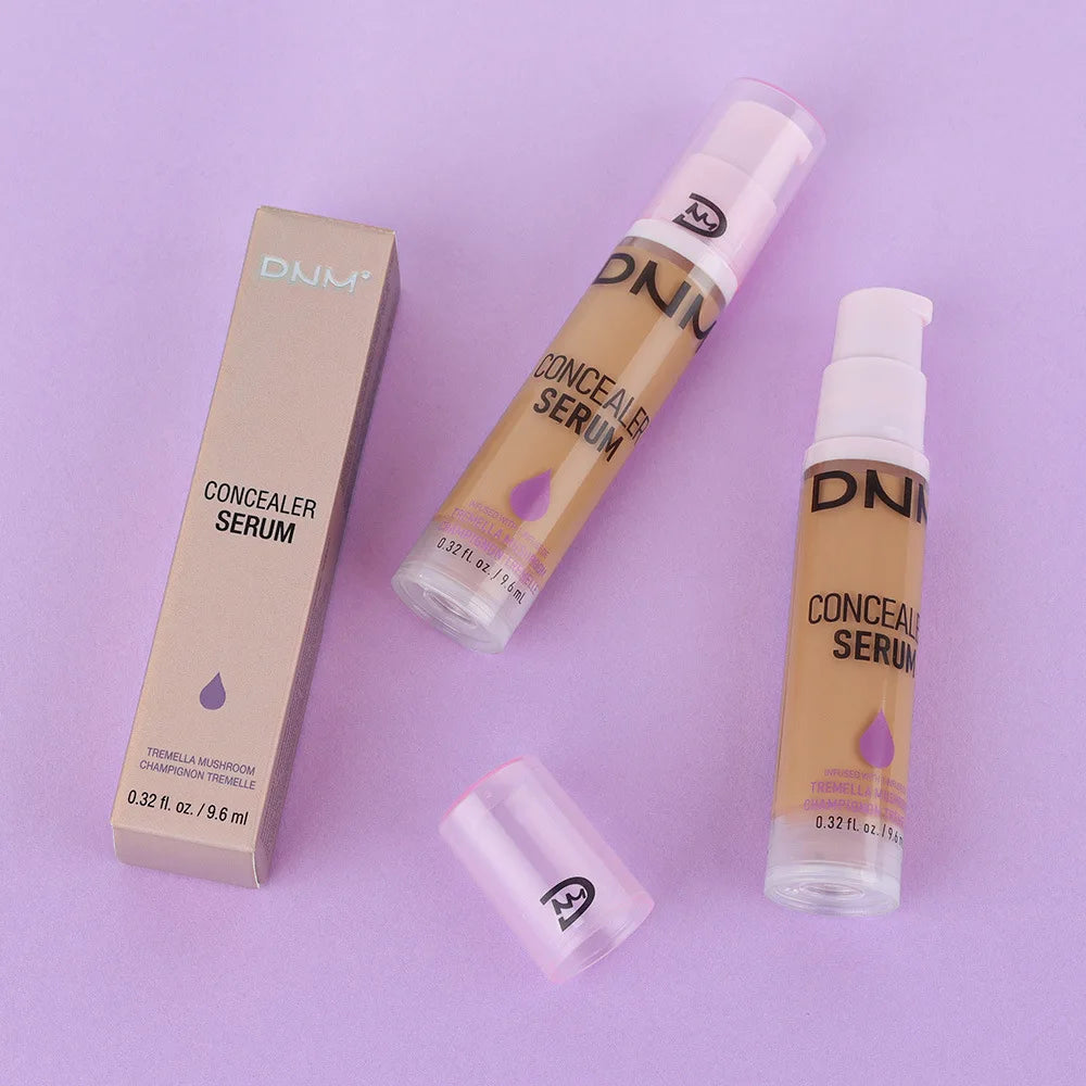 8Colors Liquid Concealer High Covering Moisturizing Oil Control Foundation Invisible Pores Dark Circles Freckle Face Makeup