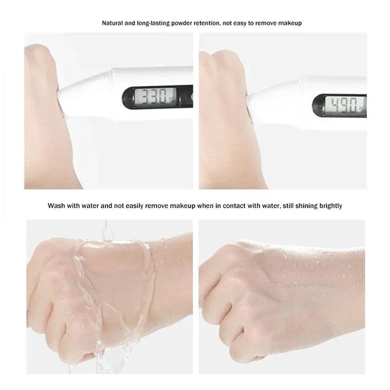 Air Cushion Butterfly Cream Moisturizing Foundation Whitening Oil-control Waterproof Makeup Cosmetics