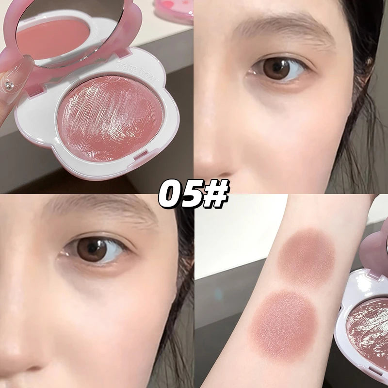Light Blush Cream Gege Bear Moisturizing Mirror Vitality Moisturizing Whitening Brightening Natural Rouge
