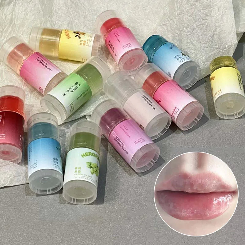 Herorange Lip Balm: Elegant and Moisturizing, Deeply Hydrating, Prevents Chapped Lips, a Must-Have for Autumn and Winter, Improves Lip Lines, Tinted Version, Naturally Enhances Makeup, Perfect for Daily Use and Commuting.