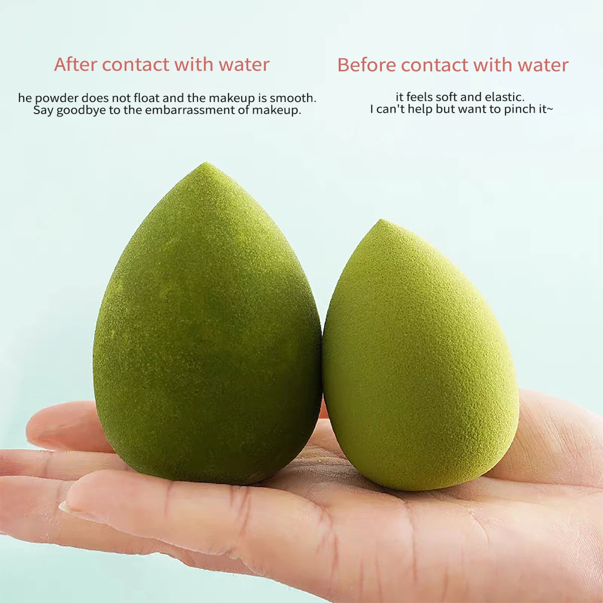 Professional Makeup Blender Sponge Wet And Dry Use Foundation Concealer Blending Blender Cosmetic Puff Makeup Tools wholesale