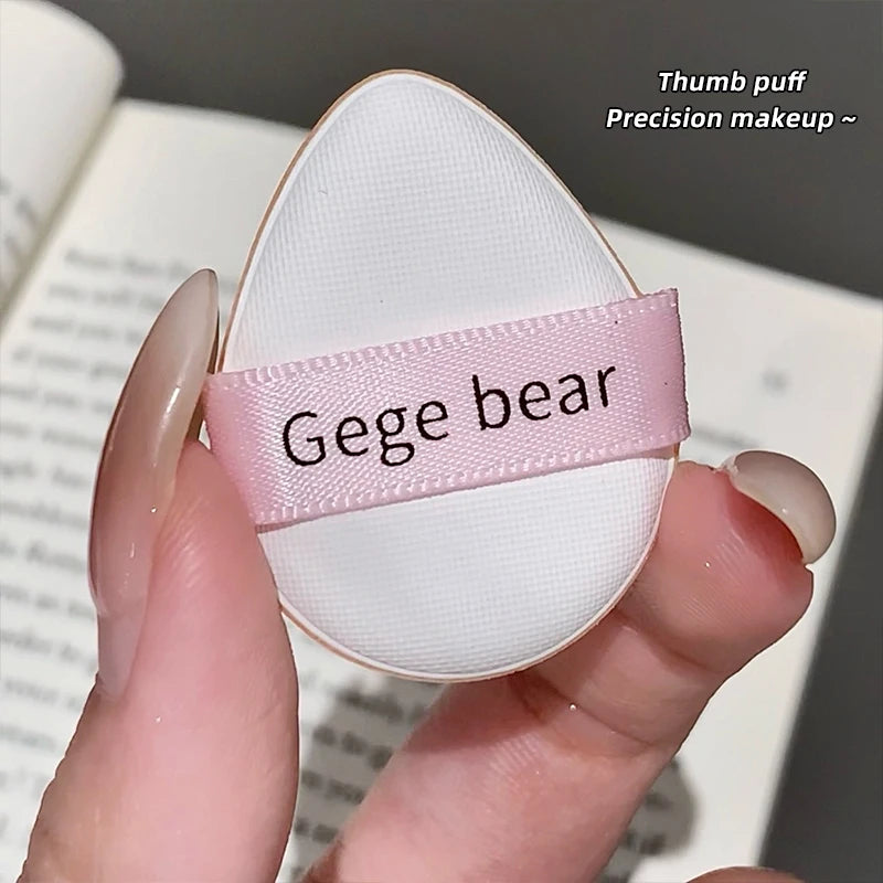 Gege Bear 3 Colors Matte Cream-Textured Cushion Blush with Puff, Powder-free, Smooth Application, Create Flawless Daily Makeup