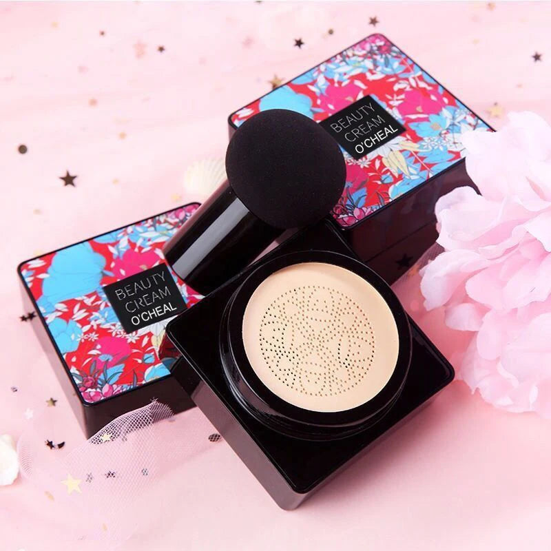OCHEAL Mushroom Head Foundation Cream for Face Makeup Cushion for Face Base Cream Makeup Cushion Compact
