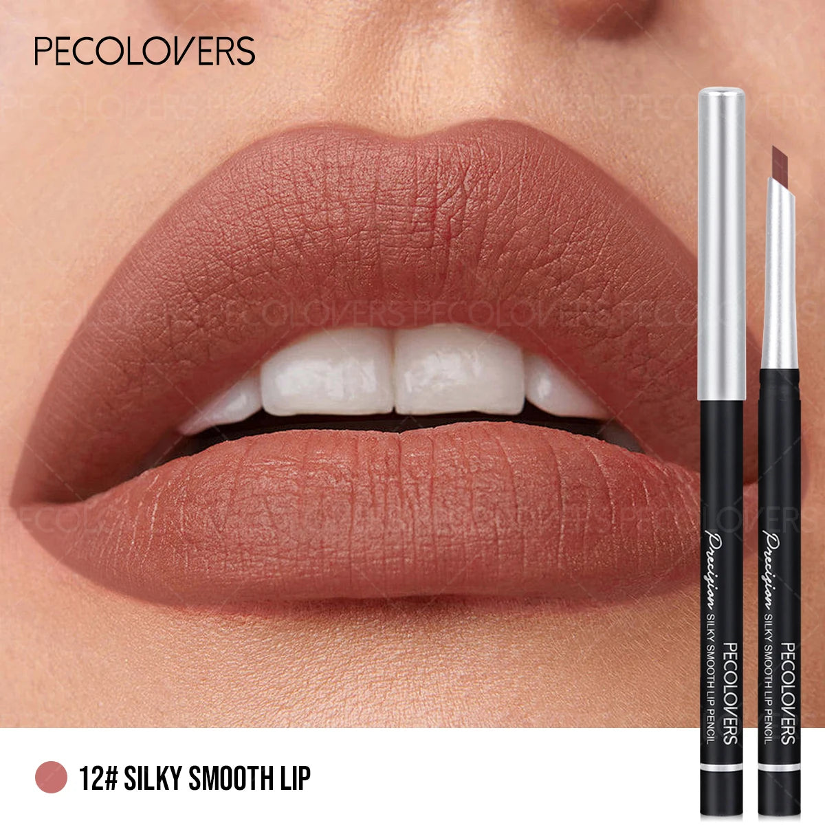1PC Long-Lasting Waterproof Lip Liner Pen - Sweatproof Formula, Ideal for Crafting Delicate Makeup Looks