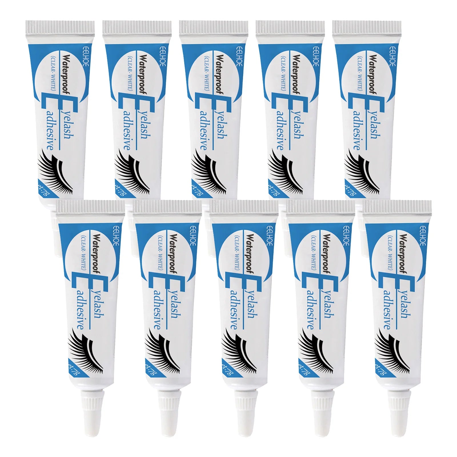 EELHOE Eyelash Extension Glue Fast Drying Strong Waterproof Lasting Eyelash Primer No Irritation Lash Lift False Eyelashes Tool