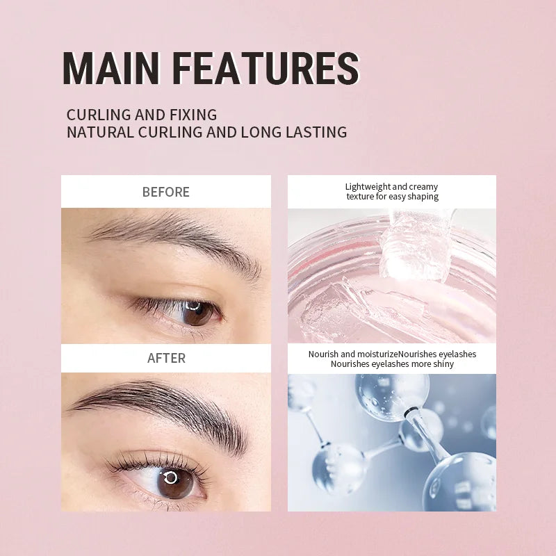 ICONSIGN 2IN1 Professional Fast Perming LASH & BROW Liftng Kit Lasting 6-8 Weeks Mascara Lifting Eyelashes Enhancer Makeup Tool