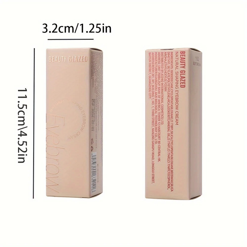 3Pcs Set Eye Makeup Set 6 Colors Eyebrow Pomade, Long Lasting Waterproof Eyebrow Eyebrow Gel Cosmetics