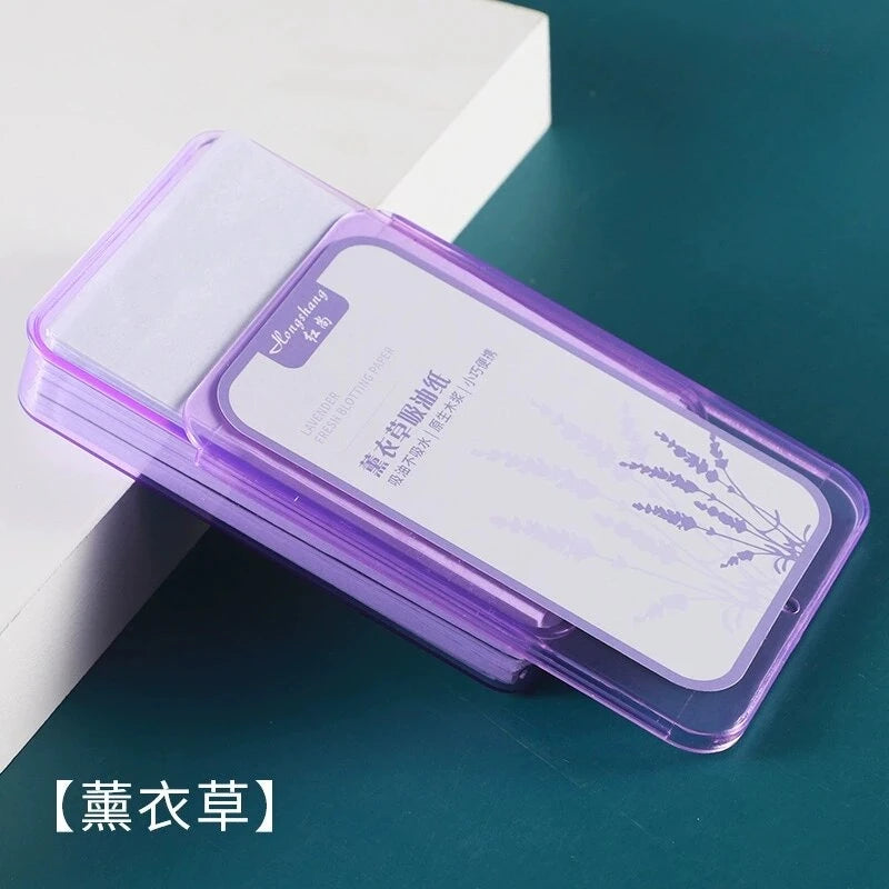300PcsFace Oil Absorbing Paper Summer Oil Control Wipes Absorbing Sheet Oily Paper Face Cleansing Makeup Tool Face Oil Blotting