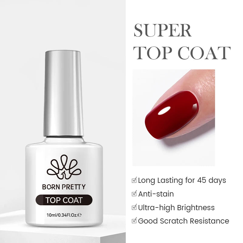 BORN PRETTY Metal 10ml Watercolor Nail Polish Air Dry Marble Nail Polish Gradient Ink for Painting Manicure DIY at Home