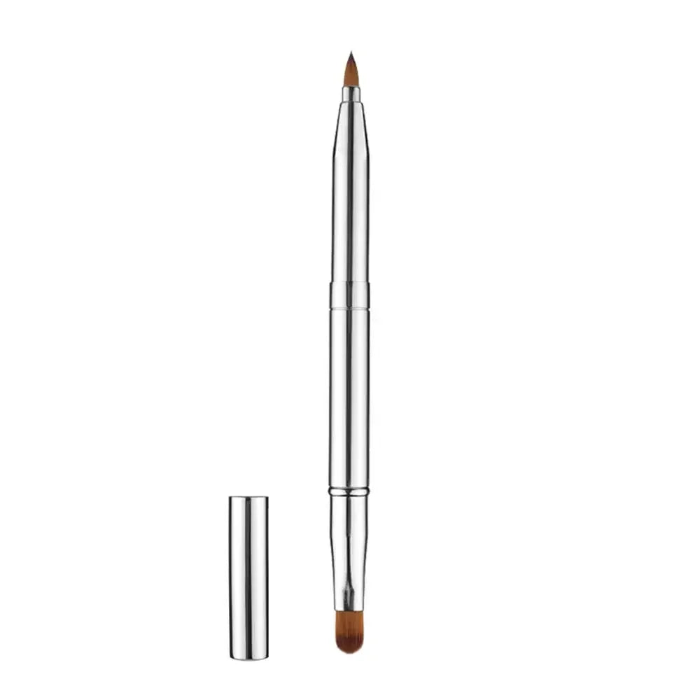 Fashion Lip Brush Makeup Tools Portable Eyeline Brushes Retractable Lipstick Brush With Protect Cap Cosmetic Beauty Tool