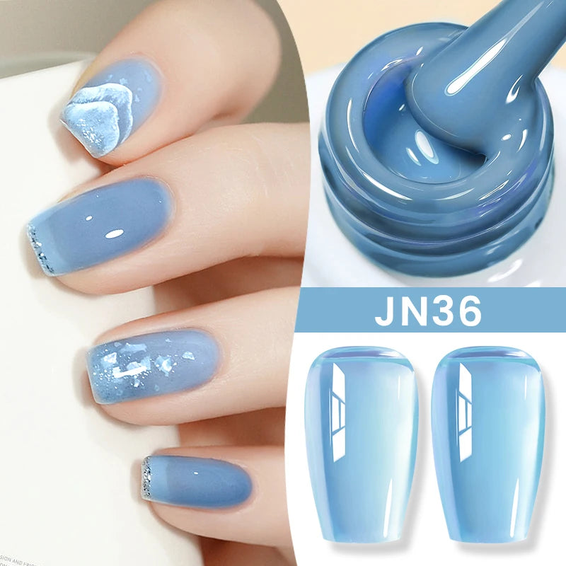 BORN PRETTY Metal 10ml Watercolor Nail Polish Air Dry Marble Nail Polish Gradient Ink for Painting Manicure DIY at Home