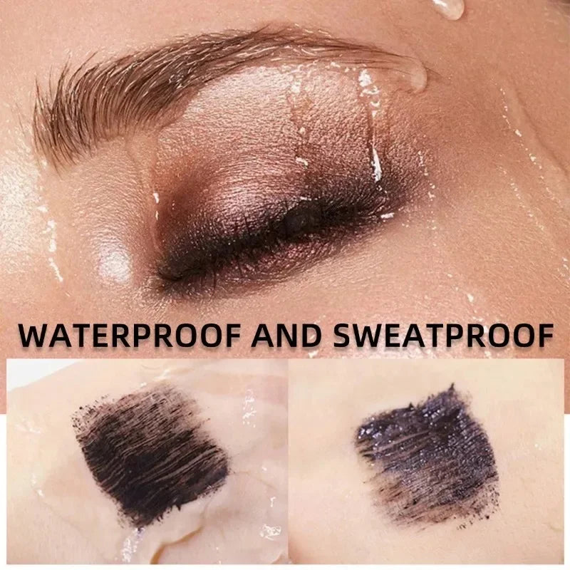 1PC Volumizing Mascara Lengthening Curling Waterproof Smudge-proof Skin-friendlyBold Black Lashes for pro Makeup Must-have