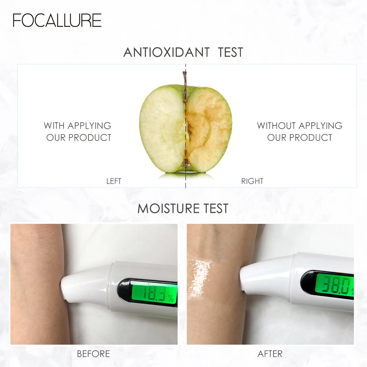 Wholesale FOCALLURE Makeup Lip Gloss Moisturizing Long Lasting Juicy Jelly Lip Tint Shiny Transparent Lipgloss Women's Cosmetics