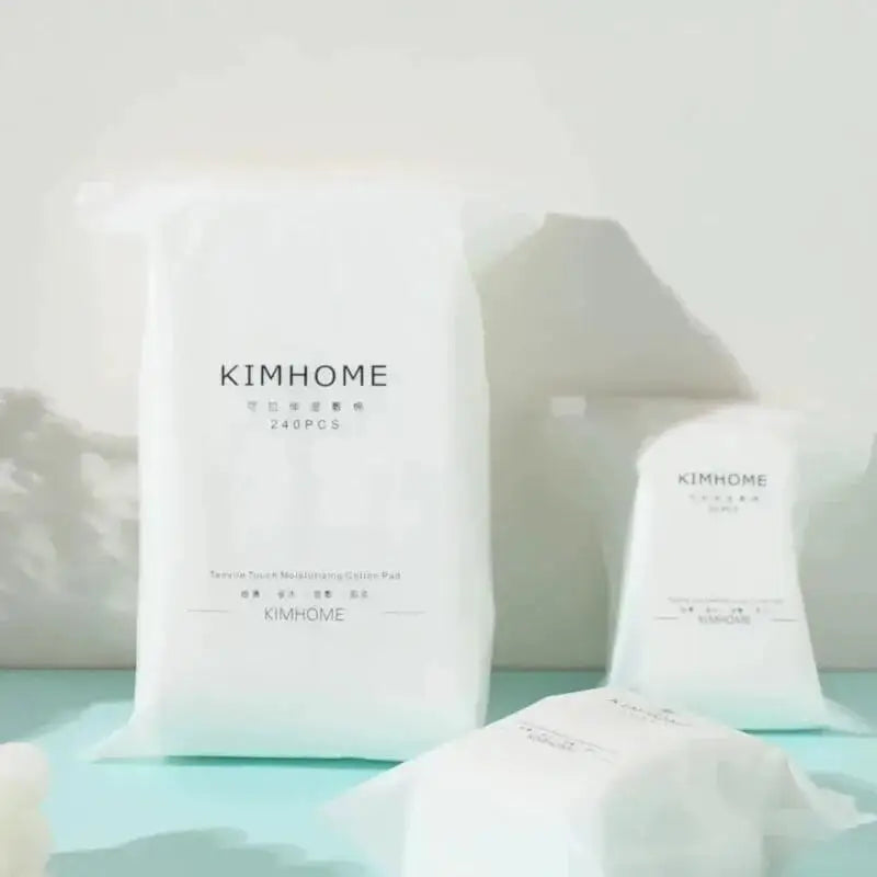 240PCS Multi Functional Cotton Thin Stretchable Makeup Remover Cotton Cotton Special Pad Wet Toner Facial Mask Paper Soft and Sk