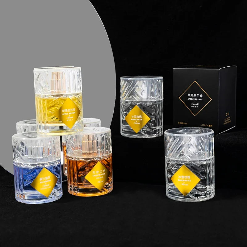 Luxury Enjoyment Of Angels Apple Brandy Unisex Perfume Fruity Eau De Parfum Premium Sandalwood Musk Light Fragrance Body Spray