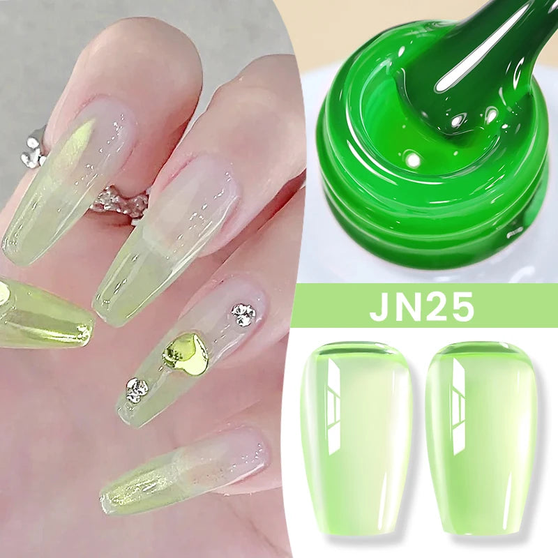 BORN PRETTY Metal 10ml Watercolor Nail Polish Air Dry Marble Nail Polish Gradient Ink for Painting Manicure DIY at Home