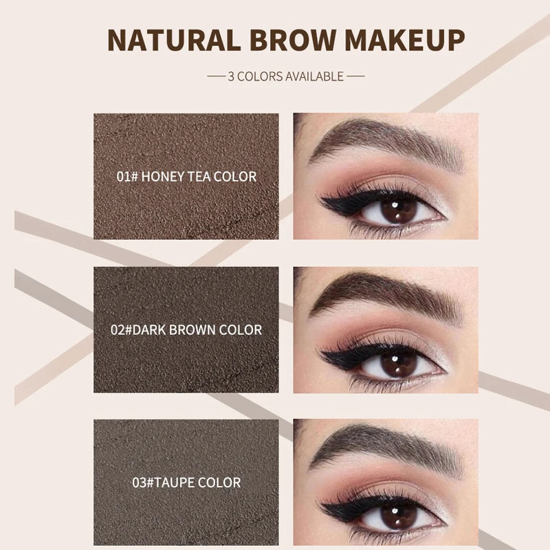 OCHEAL 2 In 1 Eyebrow Dyeing Cream 3 Colors Waterproof Tinted Long-lasting Eyebrow Stamp Pencil Pomade Makeup Cosmetics