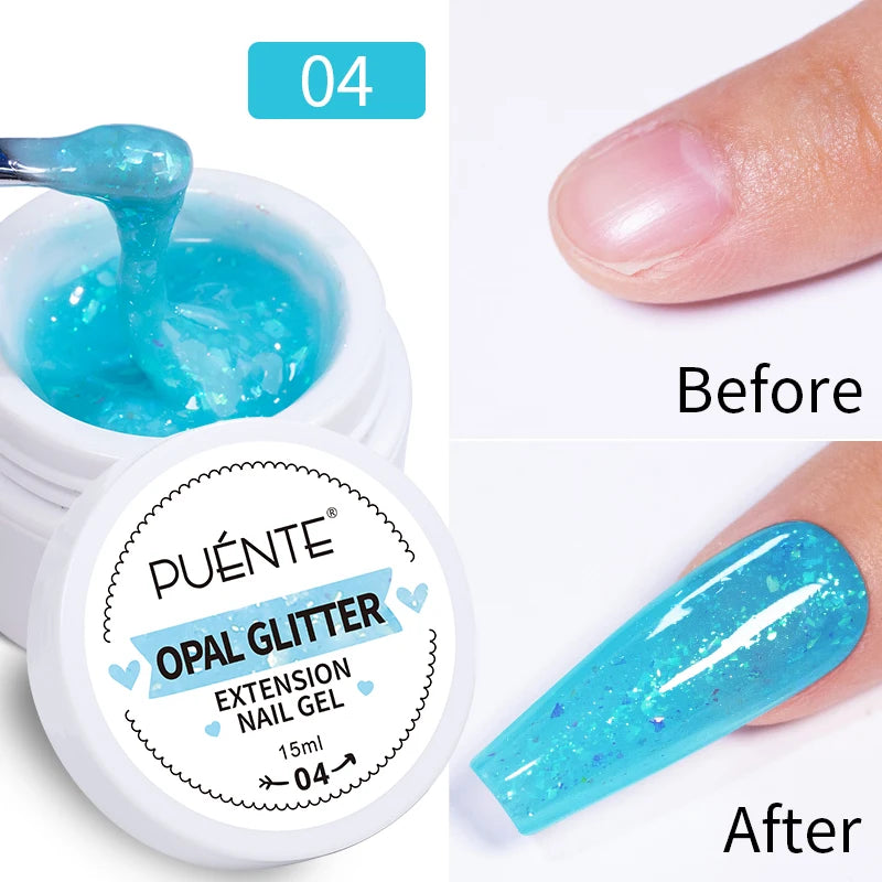 8ML Christmas Sparkling Reflective Diamond Glitter Liner Gel Nail Polish Soak Off UV Semi-Permanent Nail Art Varnish Manicure